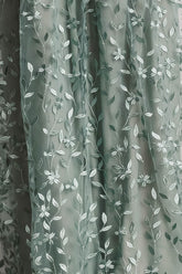 Fabric Swatch - Marseille Embossed | Eucalyptus