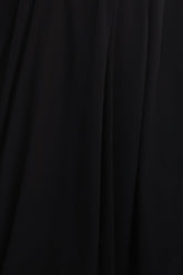 Fabric Swatch - Rebecca Chiffon | Black