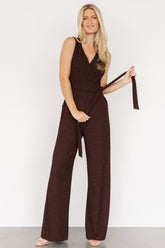 Natasha Jumpsuit | Espresso