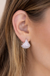 Pavé Encrusted Huggie Hoops