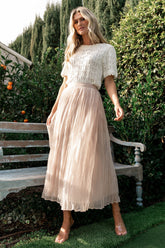 Cyra Midi Skirt | Natural - Baltic Born