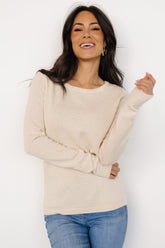 Debbie Knit Top | Cream - Baltic Born