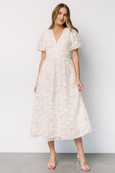Edwina Lace Dress | Vintage Cream - Baltic Born