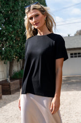 Elliot Relaxed Tee | Black - Baltic Born