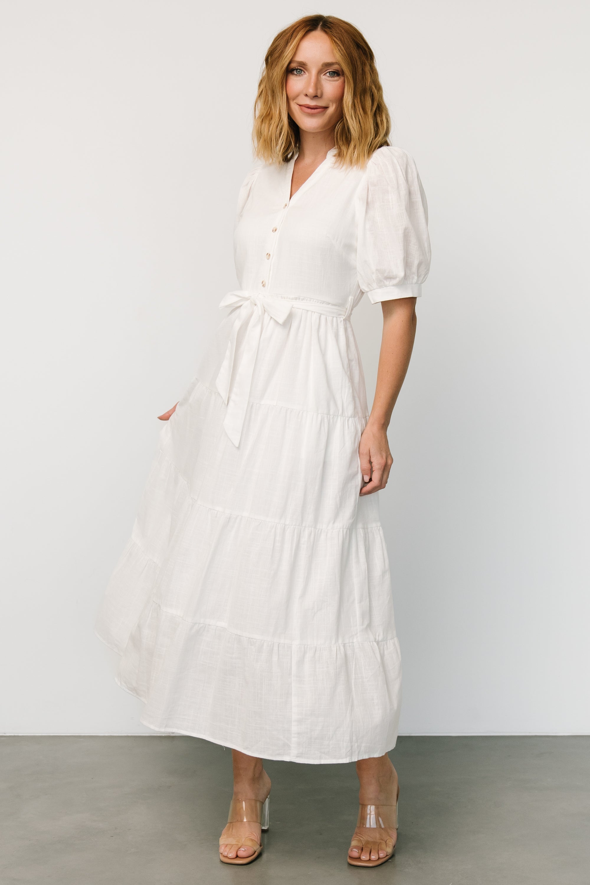 Camille Maxi Dress | Off White