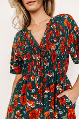 Botega Midi Dress | Jade Multi Floral - Baltic Born