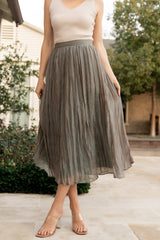 Cyra Midi Skirt | Sage - Baltic Born