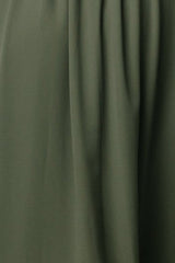 Fabric Swatch - Colette Chiffon | Dark Sage - Baltic Born