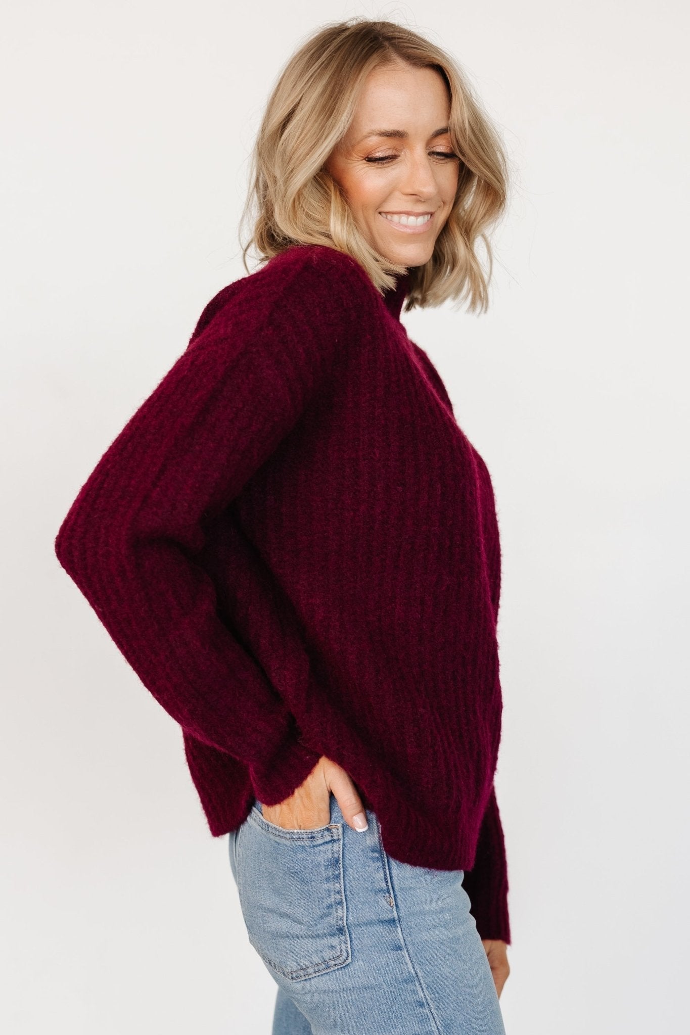 Fallon Sweater | Mulberry - Baltic Born
