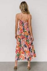 Jaide Midi Dress | Multi Print - Baltic Born