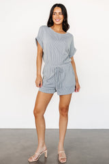 Lely Romper | Blue - Baltic Born