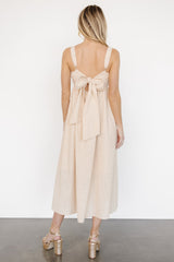 Mia Tie Back Dress | Natural - Baltic Born