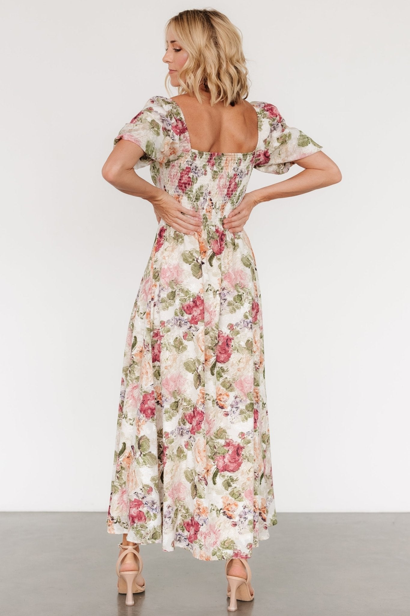 Raelynn Maxi Dress | Vintage Floral - Baltic Born