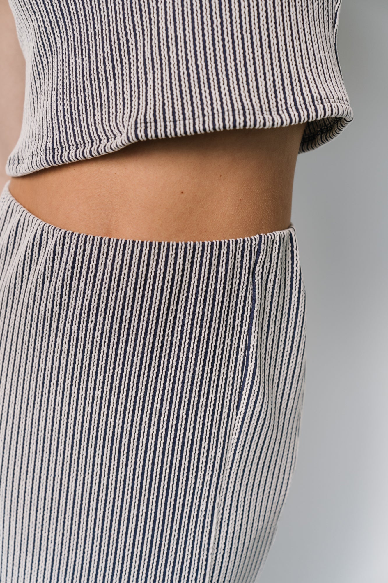 Sabrina Tank + Skirt Set | Blue Stripe - Baltic Born